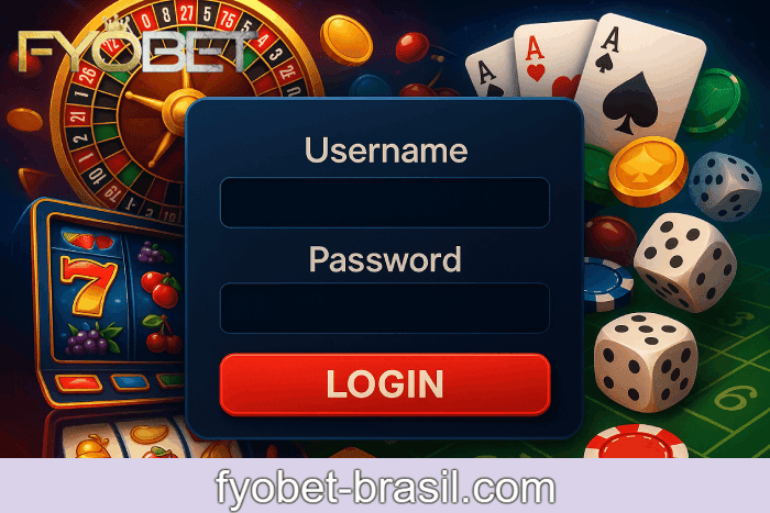 Acessar conta no Cassino FYOBET Brasil