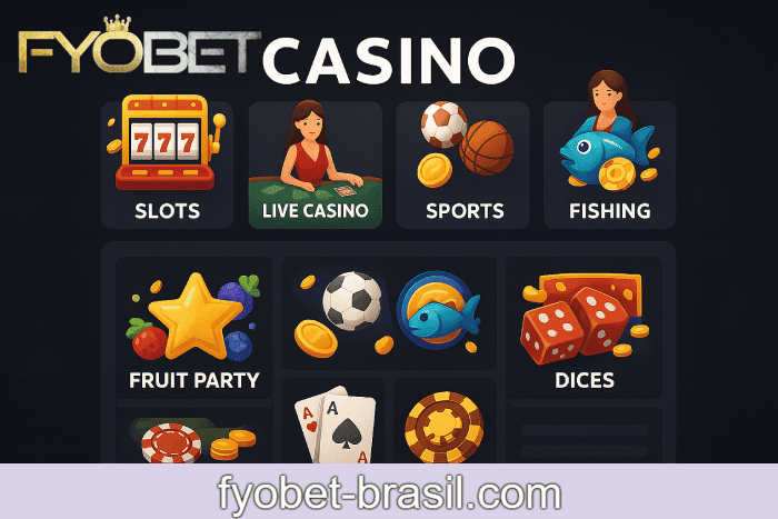 Plataforma online Cassino FYOBET com bônus exclusivos